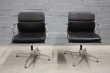 Vitra EA-208 Alu-Chair pelle