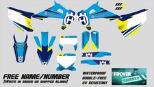 KIT GRAFICA HUSQVARNA 2019 2020 2021 2022 TC FC FS TX 125 250 300 350 450 decalcomania