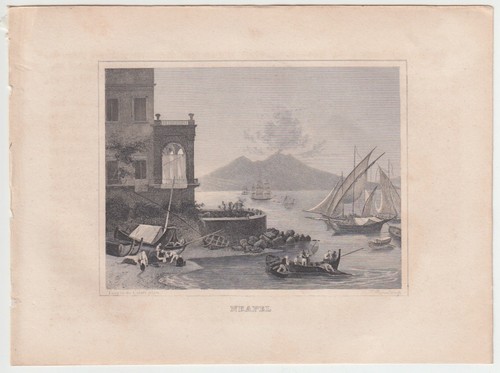 Napoli incisione originale - -,