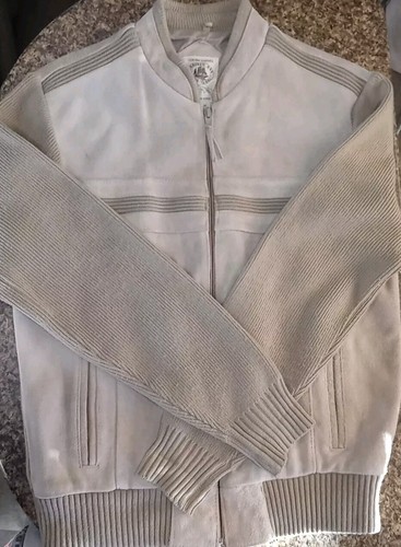 Giacca maglione tan - tan, pelle