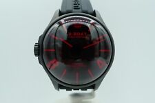U-BOAT DARKMOON 8466/B ROSSO OLIO RIEMPITO SVIZZERO ITALIANO ACCIAIO PVD DIVER 45MM DESTRO
