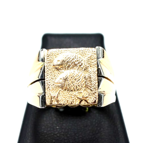 Anello uomo segno zodiacale - da,