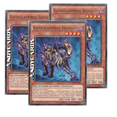 Bambolaombra segugio - 3x,
