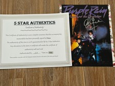Prince foto autografata 8x10