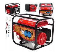 Generatore Di Corrente Benzina 4 Tempi Gruppo Elettrogeno Silenzioso 1500W 3 CV