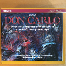 VERDI : Don Carlo - Haitink - London / Gorchakova - Philips  3 CD Set - D 1997