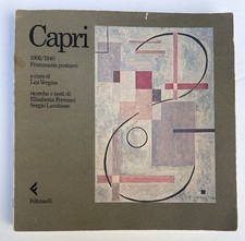 Elisabetta Fermani Sergio Lambiase Capri 1905/1940, Capri, Lea Vergine,