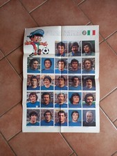 Poster maxi guerin sportivo extra 78 n. 23 Italia + Campionato solo poster Rossi