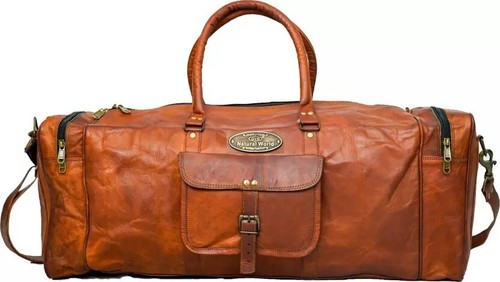 Borsa borsone pelle viaggio - borsa,