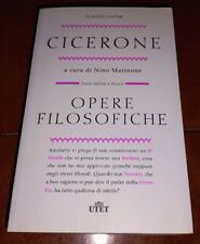 CICERONE OPERE FILOSOFICHE CLASSICI LATINI UTET 2018 TESTO LATINO A FRONTE