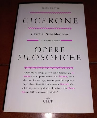 Cicerone opere filosofiche - cicerone,