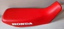 Housse de selle rouge Honda NX 650 Dominator de 1988 à 1991
