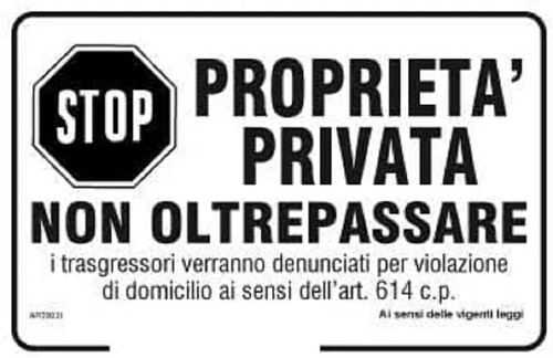 Cartello segnaletico - segnaletico,