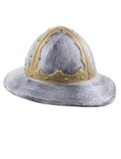 Elmo copricapo medievale cappello da scudiero