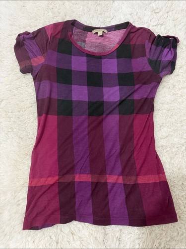 Burberry top donna viola - , a