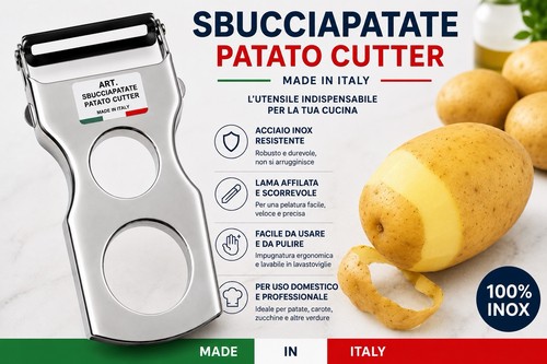 Pelapatate professionale - pelapatate,