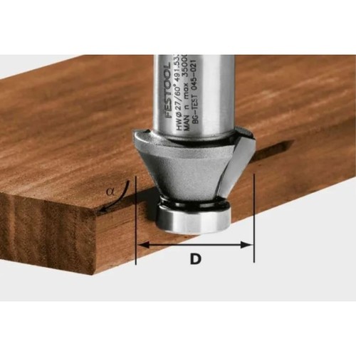 Fresa festool 45 per - 45°,