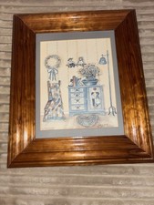 Quadro vintage acquerello arte