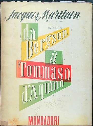 Bergson tommaso d aquino - tommaso, d'aquino