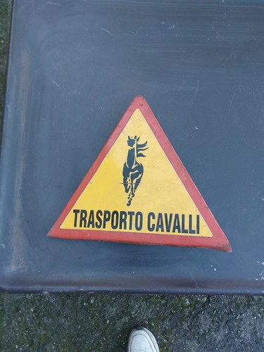 Cartello ferro trasporto - ferro,