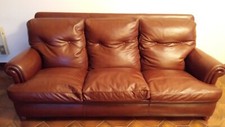 Divano pelle posti - pelle,