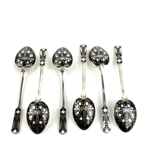 Set cucchiai vintage argento - 6,