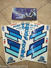 Kit adesivi scooter Stickers Originale Team POLINI SX DX contorno Nero 225.030