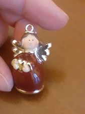 ✅?Ciondolo Pendaglio portachiavi o collana Vintage D'epoca  Angioletto