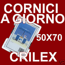 CRILEX CORNICE A GIORNO 50x70 - Pacco da 6 pz - CORNICI 50x70 IN PLEXIGLASS