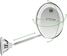 , Specchio Cosmetico Con Asta