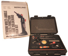 BERKLING BSG-2000 Saldatore Pistola Termica e Torcia Multiangolo Scatola Aperta $125