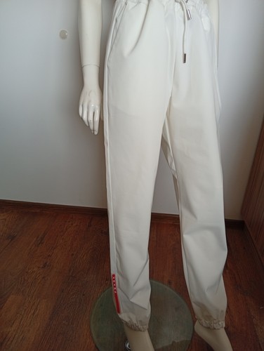 Pantalone donna bianco prada - pantalone,