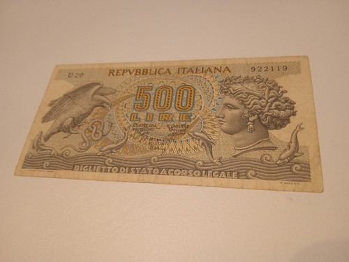 Banconota 500 lire aretusa - banconota, da
