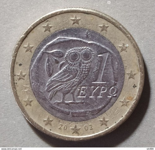 2002 grecia moneta in - ,