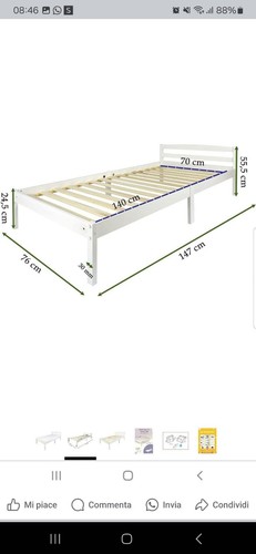 Letti singoli usati - singoli,