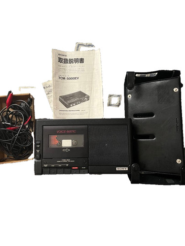 Sony tcm 5000ev - sony, tcm-5000ev