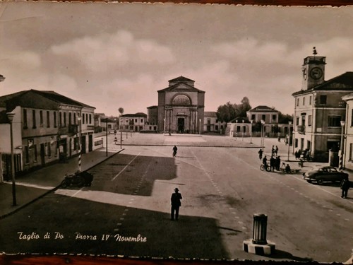 Taglio piazza - po,