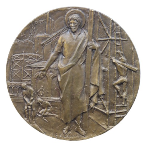 Medaglia papa paolo - papa, vi