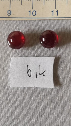 Rubini birmani cabochon - ,