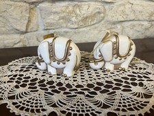 Thun Coppia Addobbi Elefantini Natalizi Fuori Produzione