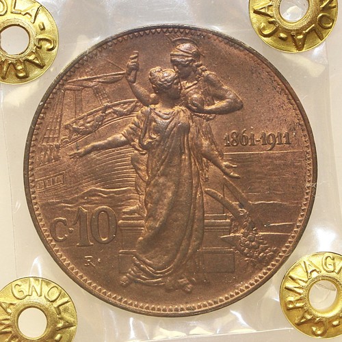 Centesimi 1911 - -cu-,