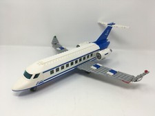 Completo Lego 3181 Aereo Passeggero Aereo Aeroporto Jet Airliner