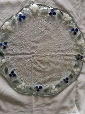 Piatto vetro di Murano, centro