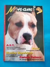 RIVISTA MONAMI SERIE ROSSA FEBBRAIO 2000 MASTINO NAPOLETANO DA COLLEZIONE- (110)