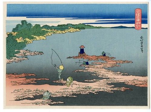 Stampa xilografia hokusai - xilografia,