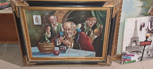 Dipinto olio - dipinto, su