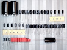 Set condensatore elettrolitico