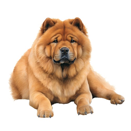 Adesivi chow - chow,