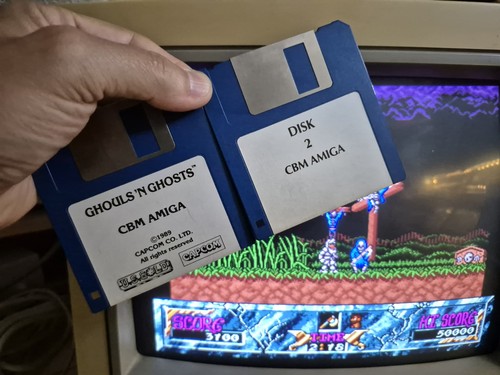 Ghouls ghosts amiga 500 - ghouls,