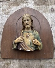 Statua Gesù Cristo Su Legno